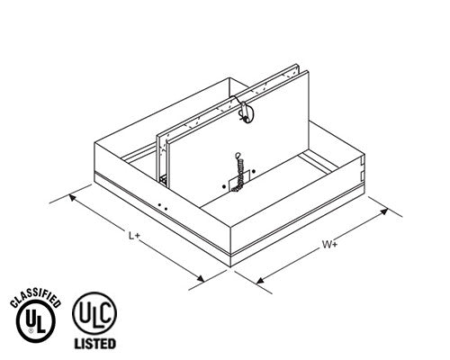 Ceiling Radiation Damper United Enertech C-SR